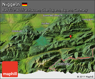 Satellite 3D Map of Niggeln