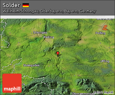 Satellite 3D Map of Solder