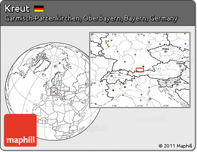 Blank Location Map of Kreut