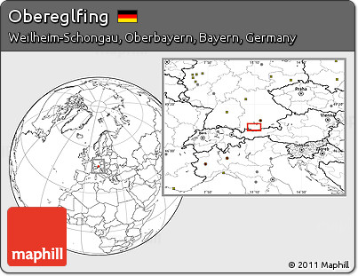 Blank Location Map of Obereglfing