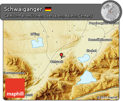 Physical Map of Schwaiganger