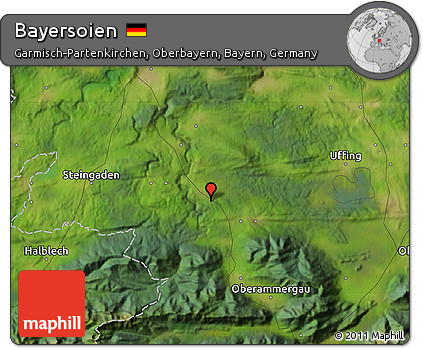 Satellite Map of Bayersoien