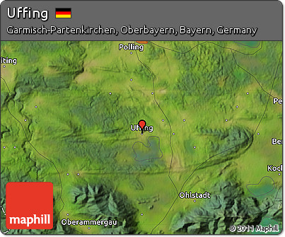 Satellite Map of Uffing