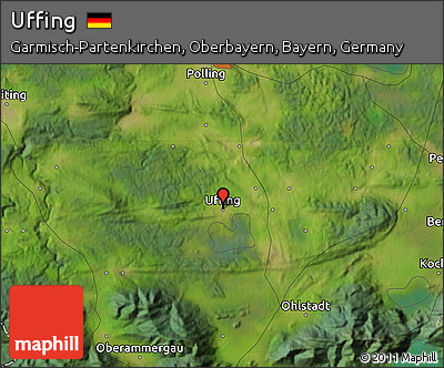 Satellite Map of Uffing