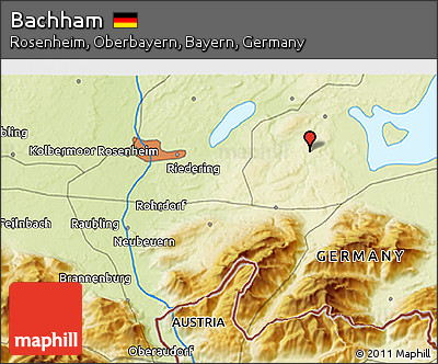 Physical 3D Map of Bachham