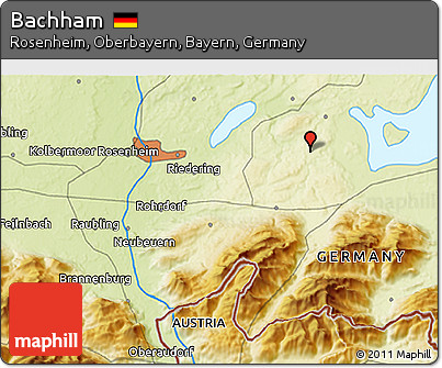 Physical 3D Map of Bachham