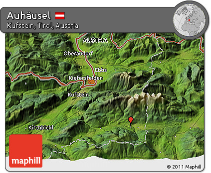 Satellite 3D Map of Auhäusel