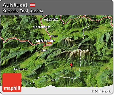 Satellite 3D Map of Auhäusel