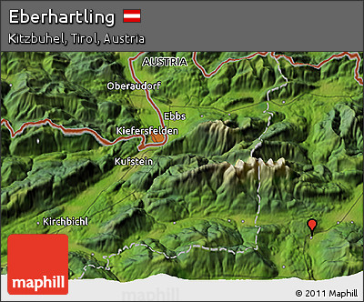 Satellite 3D Map of Eberhartling