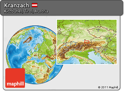 Physical Location Map of Kranzach