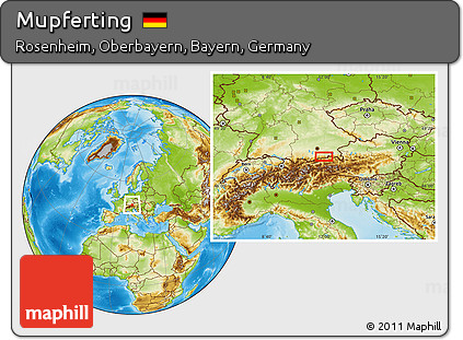Physical Location Map of Mupferting
