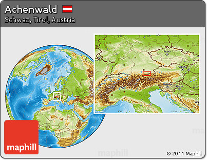 Physical Location Map of Achenwald