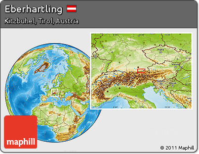 Physical Location Map of Eberhartling