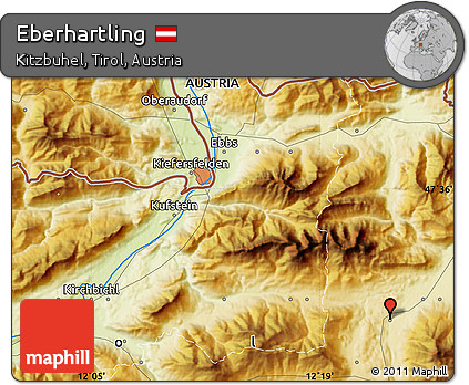 Physical Map of Eberhartling