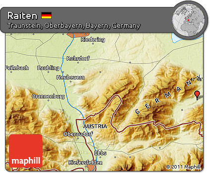 Physical Map of Raiten