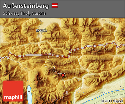 Physical Map of Außersteinberg
