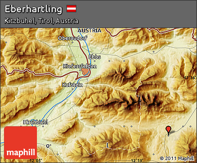 Physical Map of Eberhartling