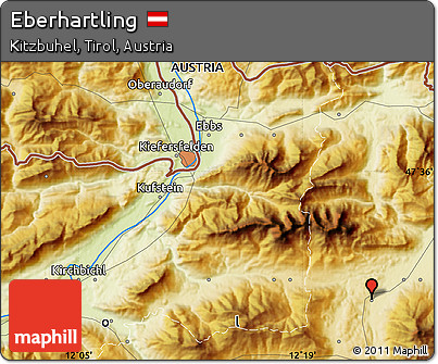 Physical Map of Eberhartling