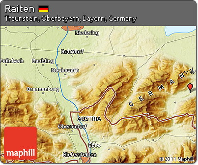 Physical Map of Raiten