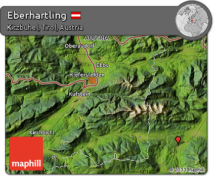Satellite Map of Eberhartling