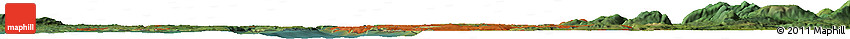 Satellite Horizon Map of Poulsbo