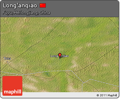 Satellite 3D Map of Long'anqiao