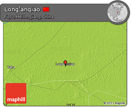 Physical Map of Long'anqiao