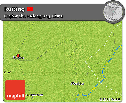 Physical Map of Ruiting