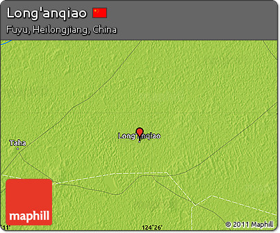 Physical Map of Long'anqiao