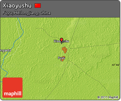Physical Map of Xiaoyushu