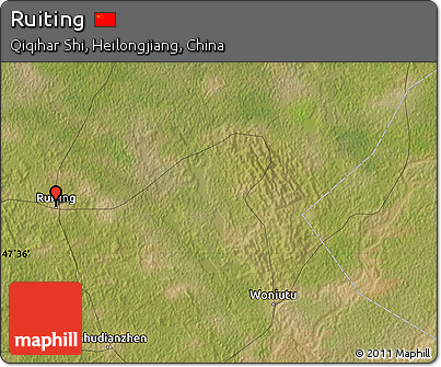 Satellite Map of Ruiting