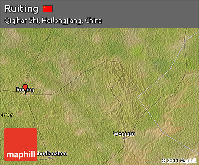 Satellite Map of Ruiting