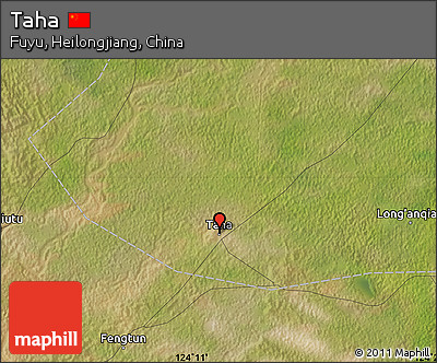Satellite Map of Taha