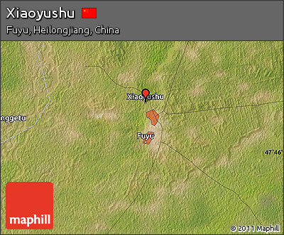 Satellite Map of Xiaoyushu