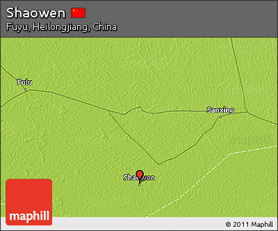 Physical 3D Map of Shaowen