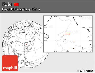 Blank Location Map of Fulu