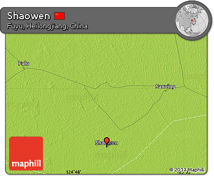 Physical Map of Shaowen