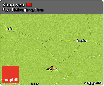Physical Map of Shaowen
