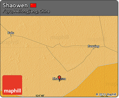 Political Map of Shaowen
