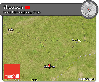 Satellite Map of Shaowen