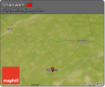 Satellite Map of Shaowen