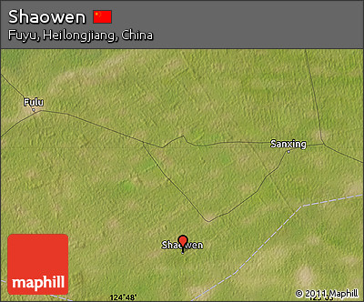 Satellite Map of Shaowen