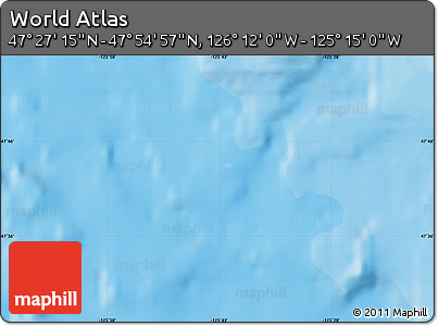 Political Map of the Area around 47° 41' 6" N, 125° 43' 29" W