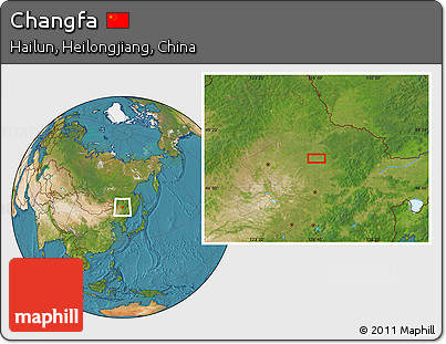 Satellite Location Map of Changfa
