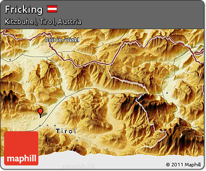 Physical 3D Map of Fricking