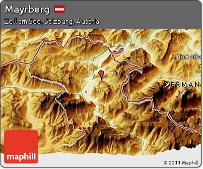 Physical 3D Map of Mayrberg