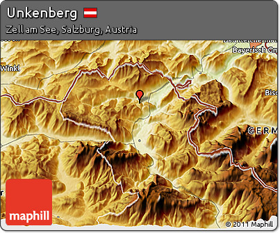 Physical 3D Map of Unkenberg