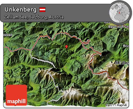 Satellite 3D Map of Unkenberg