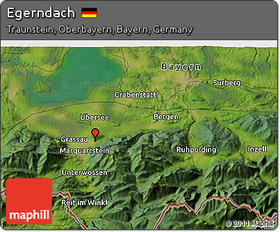 Satellite 3D Map of Egerndach