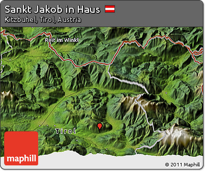 Satellite 3D Map of Sankt Jakob In Haus